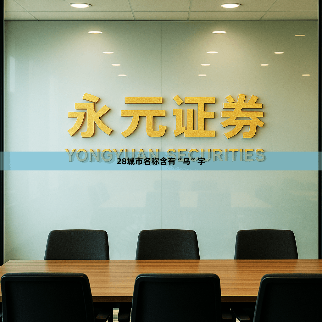 28城市名称含有“马”字