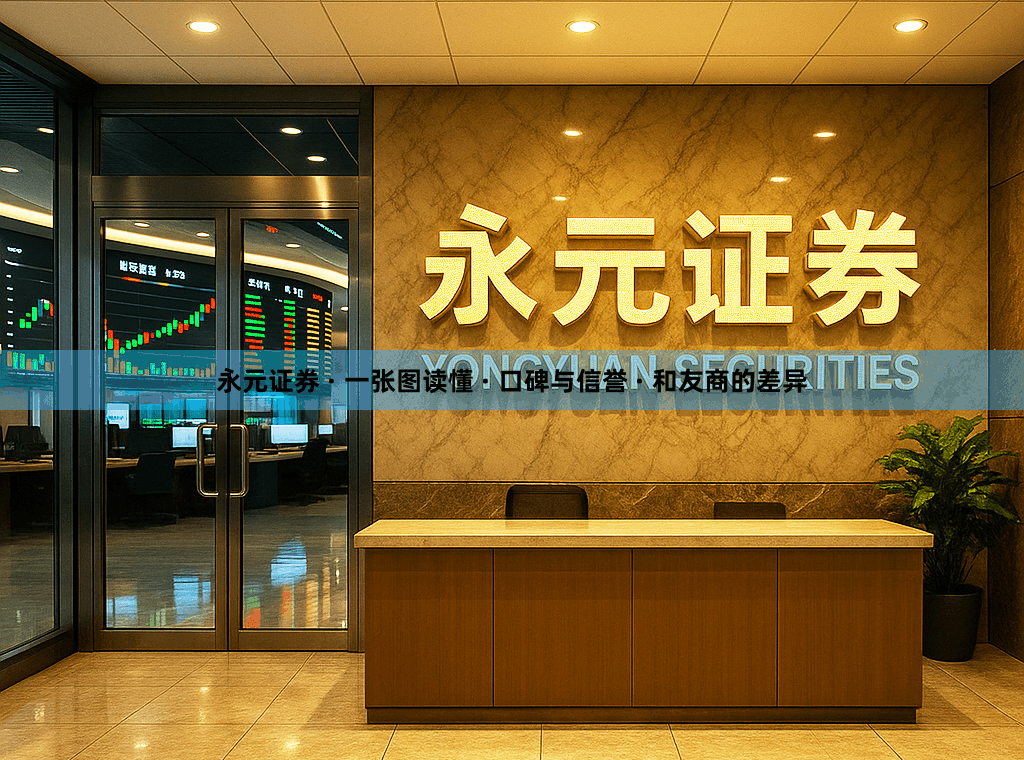 永元证券 · 一张图读懂 · 口碑与信誉 · 和友商的差异