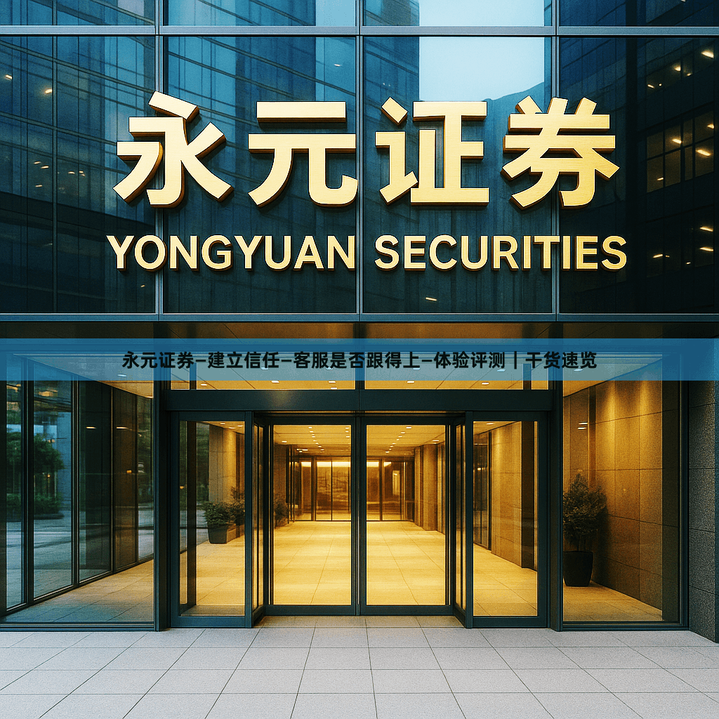 永元证券—建立信任—客服是否跟得上—体验评测｜干货速览