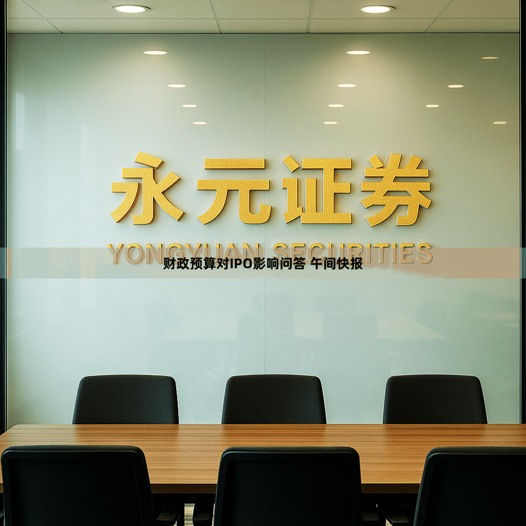 财政预算对IPO影响问答 午间快报