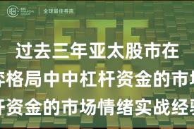 过去三年亚太股市在存量博弈格局中中杠杆资金的市场情绪实战经验