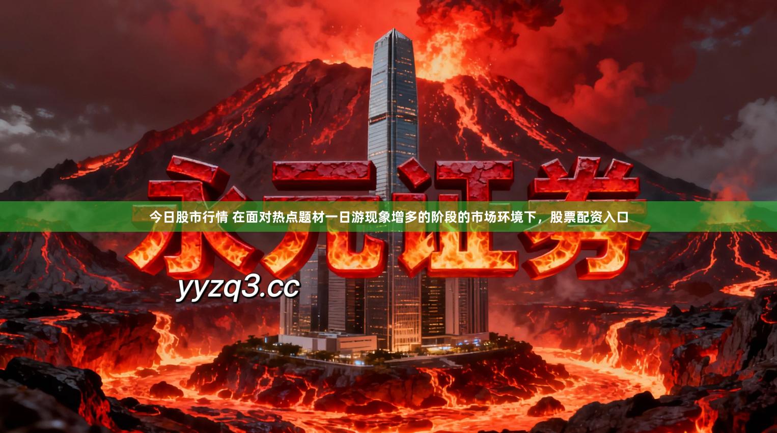 今日股市行情 在面对热点题材一日游现象增多的阶段的市场环境下，股票配资入口